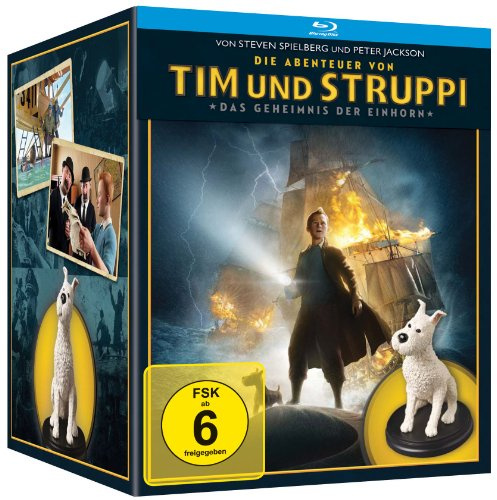 Die Abenteuer von Tim & Struppi - Das Geheimnis der Einhorn (Limited Fine Art Collectible Boxset, Steel-Book, exklusiv bei Amazon)