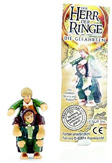 Kinder Überraschung Merry und Peppin aus dem Adventskalender (Herr der Ringe 1)