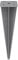 SONGMICS Piquet de Sol pour Store Latéral, Ancrage de Terre, Accessoire de Fixation, Compatible avec Stores Latéraux de SONGMICS avec Poteaux de Support en Aluminium, Gris GSA001