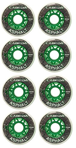 Labeda WHEELS Inline rullhockey gripare asfalt utomhus vit 80 mm 83 A x 8