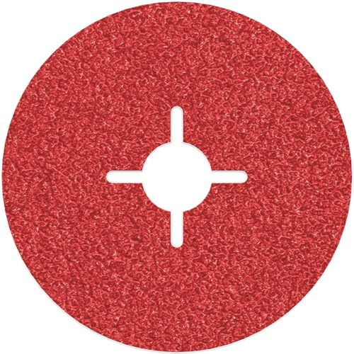 Bosch 1x PRO Metal R780 Fibre Sanding Disc for Small Angle Grinders (for Steel, Stainless steel, Ø 115 mm, Grit 36, Professional Accessory Small Angle Grinder)