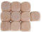 10x Holzwürfel Würfel Würfel Blank Unlackiertes Holz Sechsseitig 30 mm 3 cm