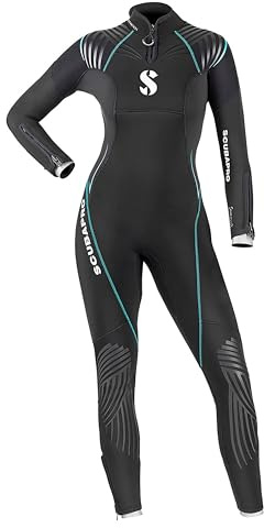 Scubapro Definition Mono 5 FME-LS Atemregler für Kaltwasser, Unisex, Erwachsene, Schwarz/Türkis, LS/21