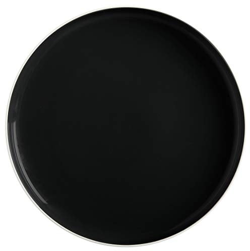 Maxwell & Williams Kuchenteller, Frühstücksteller Tint D. 20cm Schwarz Porzellan