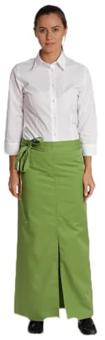 CG Workwear Milano - Schlitzschürze - leaf 100 X 100 cm