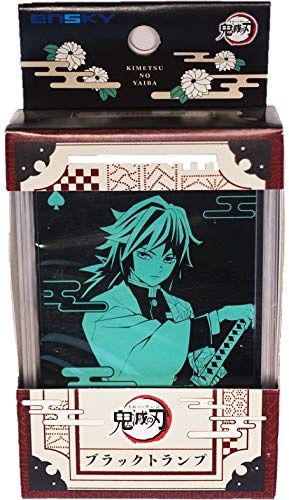 Ensky - Demon Slayer: Kimetsu No Yaiba - Black Playing Cards (Box of 6)