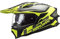 LS2, Crosshelm Motorrad Explorer Alter Matte Black Yellow, L