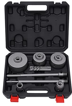 9PCS Beton Trocken Bohrkronen Set Betonbohrersatz Lochbohrer Kernbohrer Set Ø30-100mm kit, SDS-Plus/Max