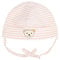 Steiff Unisex Baby Basic Bommel Beanie-Mütze, Silver PINK, 49