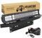 SKYWORLD LED Arbeitsscheinwerfer Bar, 51cm 288W Zusatzscheinwerfer LED Scheinwerfe, kennzeichenhalter nummernschildhalter mit 12V Blitz kabelbaum kit für Auto SUV ATV UTV LKW 4x4 Nebelscheinwerfer