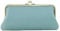 Portemonnaie Damen Clipbörse Emma in hellblau, Damen Geldbörse Vintage