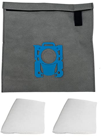 Wiederverwendbarer Dauer-Textil-Staubsaugerbeutel kompatibel für AEG VX8-3-FFP Staubsauger (Serie X Force, Serie X Silence)