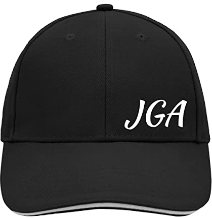 Huuraa Cappy Mütze JGA Junggesellenabschied Geschenk Black/Light Grey JGA Präsent