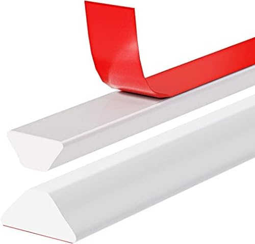 Schwallschutzleiste Dusche Selbstklebend,Duschwasserstop für rahmenlose Duschtür,Silikon Duschschwelle Wassersperre für Dusch boden,Wasserdamm für Bad und Küche (300CM, weiß C-Form)