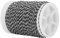 KIMISS Cuerda de Bcy Hilo de Servicio 400D Fibra de Nailon 120M Hilo de Nailon Duradero Hilo de Servicio para Suministros de Tiro con de Cuerda (Blanco y Negro) (Blanco Negro)
