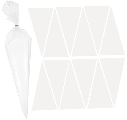 DOITOOL 50Pcs construction pointing bag bag tile grout bags tear-resistant grout bags pastry bags disposable black tile masonry tools Piping Bags puncture ceramic tile set concrete