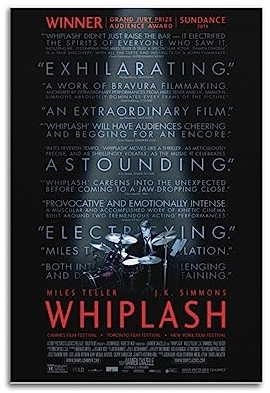 V BY N Whiplash (2014 (2) Poster, Vintage-Kunst, Raumdekoration, ästhetische Schlafzimmerdekoration, Leinwandposter für Schlafzimmer, 30 x 45 cm, ungerahmt