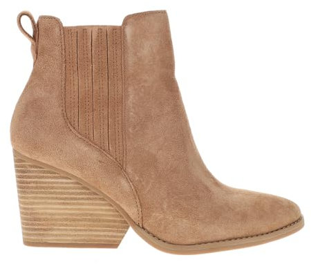 TOMS Stivali Noa Fashion Donna, Camoscio marrone zucchero, 42 EU