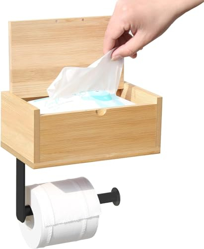 Support pour papier toilette toilette lingettes humides tout en 1