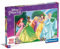 Clementoni Supercolor Prinzessinnen Puzzle - Puzzle 180 Teile ab 7 Jahren - buntes Kinderpuzzle mit besonderer Leuchtkraft & Farbintensität - Geschicklichkeitsspiel für Kinder 29787