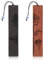 TIESOME Lesezeichen für Frauen, 2 Stück Rosenblüten Lesezeichen aus Holz für Buchliebhaber handgefertigtes Lesezeichen aus Holz Vintage Lesezeichen Geschenk für Männer Studenten