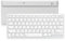 Bluetooth Tastatur für PC, Notebook, Windows, Mac, Chrome OS, Android, iPad OS, Apple TV, Deutsches Layout, Kabellose QWERTZ-Multi-Device-Tastatur, Weiss