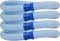 4X Manguera de Bloqueo Giratorio para Piscina Compatible con Zodiac Baracuda MX6 MX8 X7 T3 T5 AX10 G1 Manguera de Aspiradora de Piscina Robot Limpiador de Piscina Mecánico de Succión (4, AZUL)