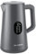 KLAMER Wasserkocher Edelstahl 1,5L 1800W elektrischer Wasserkocher grau mit Temperatureinstellung zwischen 40-100°C, Teekocher BPA-frei