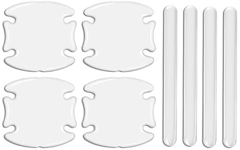 YYTERI Pack of 8 Car Door Handle Protective Film for Hyundai i10 i-10 / i10 N Line 2013- Car Door Handle Sticker Anti Scratch Door Bowl Protection Car Parts,A