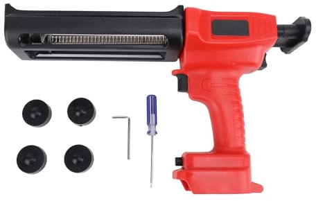 Akku-Kartuschenpistole, 400 Ml, 16,8 V, Elektrische Kartuschenpistole, Doppelte Leistung, Kabellose Kartuschenpistole Zum Befüllen, Abdichten, Anti-Tropfen, Überlastungsschutz