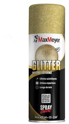 MAXMEYER Spray Glitter Oro 0.400 L