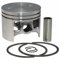 Kit de ajuste de anillo de pistón de 56 mm for motosierra de gasolina Stihl MS 661 MS651 de 92 cc y 105 cc (repuestos for 11440302001)