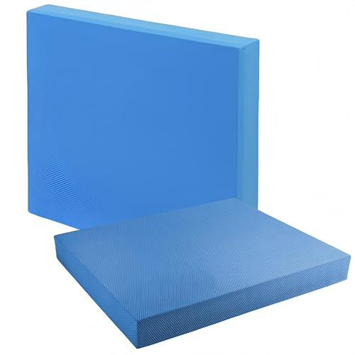 HJYDGJ Innovativ balanskusk, 40 x 33 x 5 cm, för yoga, ej deformerad, balans, balansmatta, balanskusk, gymnastikkusk, svajande kusk, blå färg