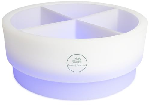 Sensory Junction Mood Water Tray - Colour Changing LED Light Table for Messy Play, Sensory Play, Autism and SEN, Indoor and Outdoor Toy for Children’s Exploration and Discovery
