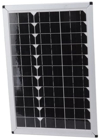 Haofy Solarpanel 100 W, 18 V, Monokristallines Silizium mit Hocheffizientem Ausgang, Tragbares Ladegerät für Auto, Laptop, Lampe, Wohnmobil, Camping Im Freien, Notfalleinsatz