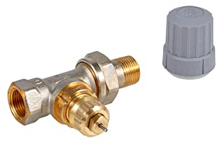 Danfoss 013 G0002 Thermostatventil ra-fn 10, grau, 3/8 