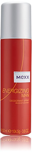 Mexx Energizing Man Deodorant Spray, 1er Pack (1 x 150 ml)