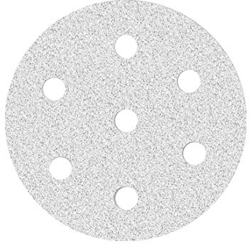 MioTools Shark Klett-Schleifscheiben, 90 mm, 7-Loch, f. Exzenterschleifer, Normalkorund (50 Stk.) K80