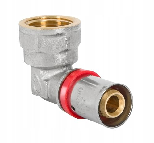Pressfitting Winkel 20x1/2 IG Bogen für Aluverbundrohr Mehrschichtverbundrohr Verbundrohr PEX