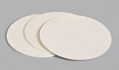 AlcoFermBrew Filtro di Carta Disco 15 cm - Filtro in Cellulose per caffè - Liquori - Vino - 25 Pezzi