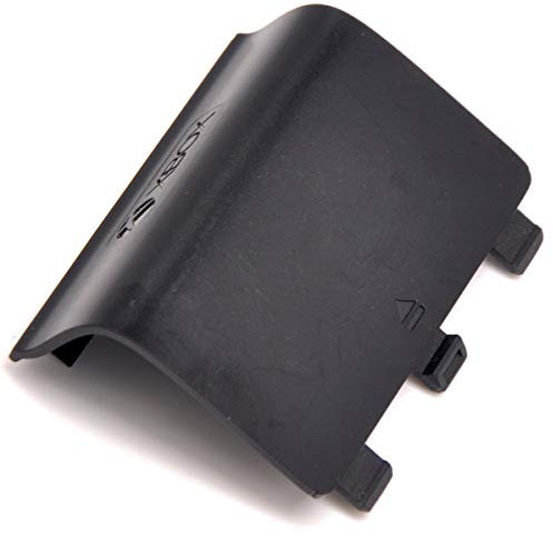 CtrlDepot Compatible for Xbox one Controller Battery Cover Door Case Removed from Original Xbox one S Controller Replacement (Black)