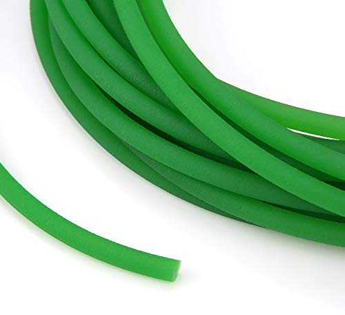 PU-Rundriemen mit rauer Oberfläche PU-Antriebsriemen für den Antrieb (grün)(6mm*10m)