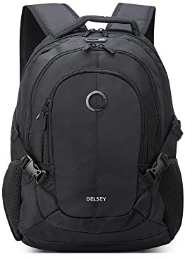 DELSEY PARIS - Element Backpacks - Sac A Dos Souple - 47x32x17 cm - 21 litres - XS - Noir