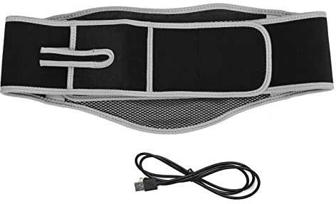 Ergonomische Beheizte Rückengürtelstütze Mit Vibrationsmassage Verstellbarer Hüftgurt Stufenlos Regulierbare Heizung Massagekissen Für Lendenwirbelsäule Untere Rückenregion Linderung Von