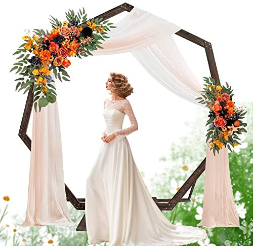HSPLXYT Wooden Wedding Arch, Wedding Garden Arbor,Photo Backdrop Party Stand for Garden Wedding Party Indoor Outdoor Rustic Decoration