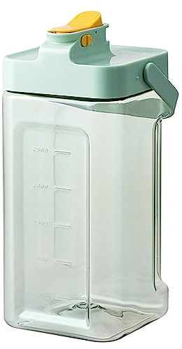 Joberio Water Pitcher, 3.5L Drink Pitcher with Spigot, Leak-Proof Spigot Water Pitcher, Refrigerator Drinking Carafe for Cold Water, Drink Pitcher for Pool Dorm Apartment