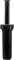 Orbit 54505 4'' Professional Adjustable Pop-up Garden Sprinkler, Black (4, 1 Count (Pack of 4))