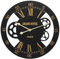 Atmosphera Camillo Mechanische Uhr, Durchmesser 54 cm, Schwarz