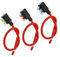 1er-Pack 12-V-Sicherungshalter, zusätzlicher Stromkreis-TAP-Adapter, Micro-Standard-ATM-APM-Blade (Color : Micro, Size : 10A)