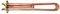 nmbhus 380V 9KW 63mm Round Flange Copper Heater Submersible Immersion Heater Instant Water Boiler Heating Element (Size : A 380V 9KW)